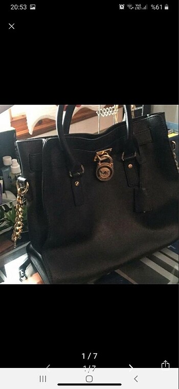 Micheal Kors Siyah Çanta (Büyük boy)