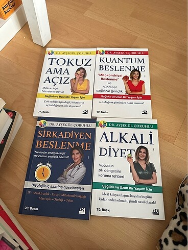 Dr. Ayşegül Çoruhlu 4 kitap