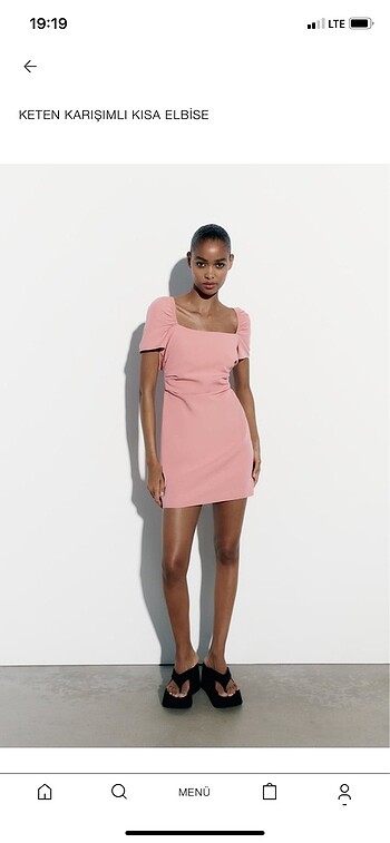 Zara elbise (M beden)