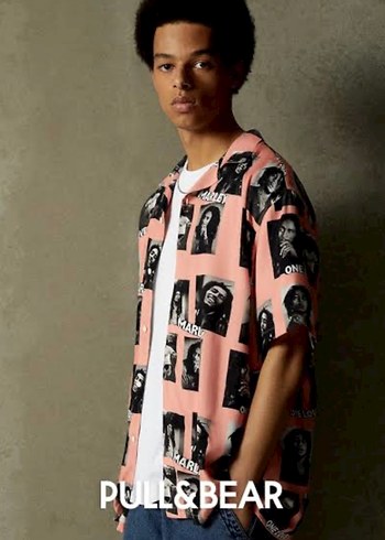 Pull and Bear Bob Marley Gömlek