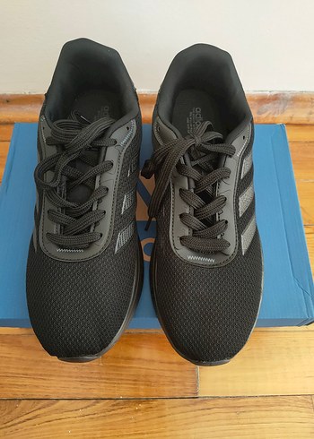 adidas siyah spor ayakkabı - Görsel 2