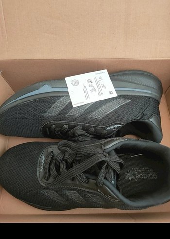 Siyah Adidas Spor Ayakkabı - Görsel 4