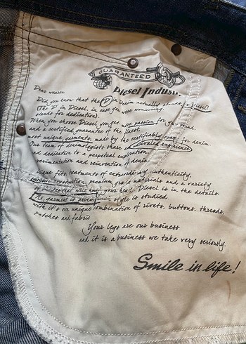 Erkek diesel jean - Görsel 2