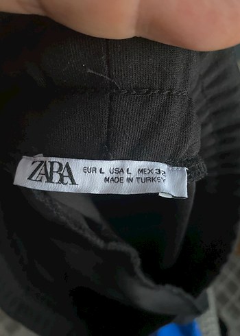 Zara Siyah Erkek Regular Fit Eşofman Altı - Görsel 6