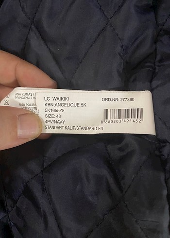 Kadın Lacivert Uzun Kürklü Mont - Görsel 4