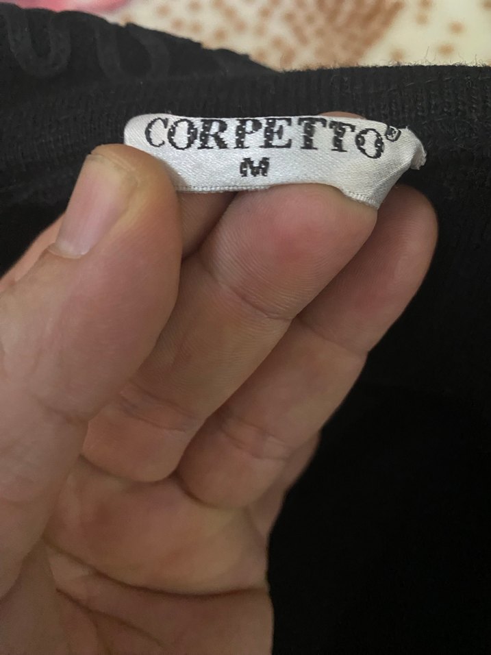 Düğmeli Siyah Kadın Uzun Kaban - Görsel 5