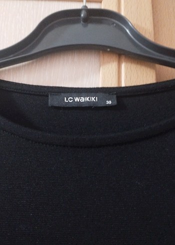 LC Waikiki Siyah Kadin Elbise