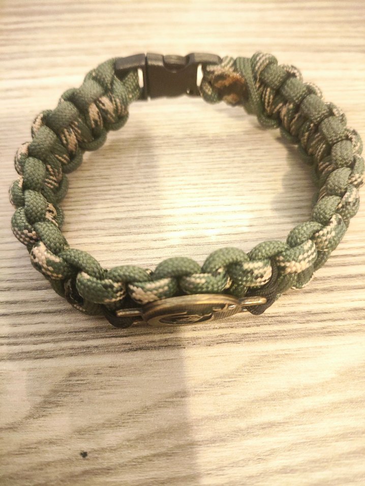 Erkek Haki Vintage Bileklik - Görsel 2