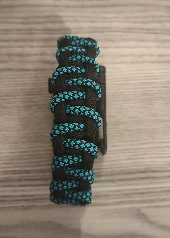 Biker Tarzı Turkuaz Erkek Bileklik - Görsel 3