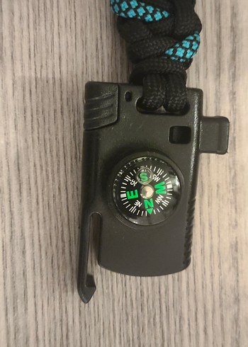 Biker Tarzı Turkuaz Erkek Bileklik - Görsel 4