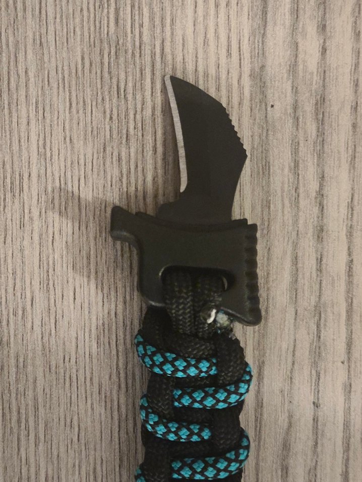 Biker Tarzı Turkuaz Erkek Bileklik - Görsel 5