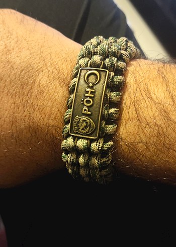 Gri ve Kahverengi Erkek Bileklik - Görsel 3