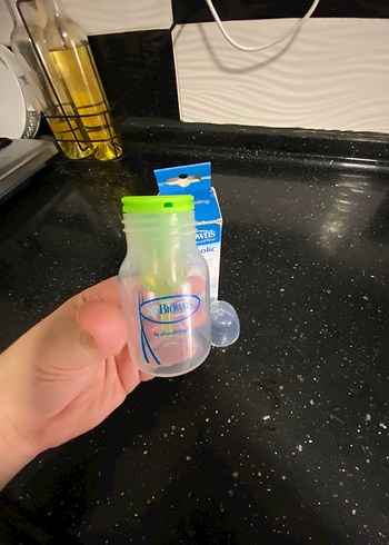 Dr. Brown's Beyaz Anti-Kolik Bebek Biberonu - Görsel 2