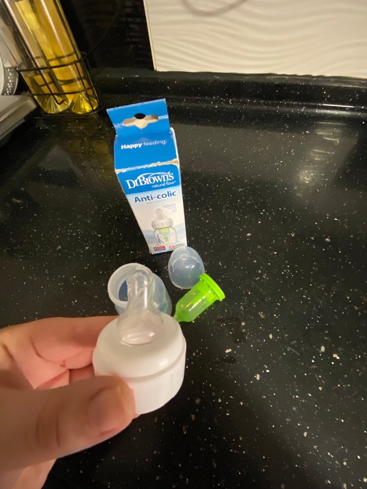 Dr. Brown's Beyaz Anti-Kolik Bebek Biberonu - Görsel 4