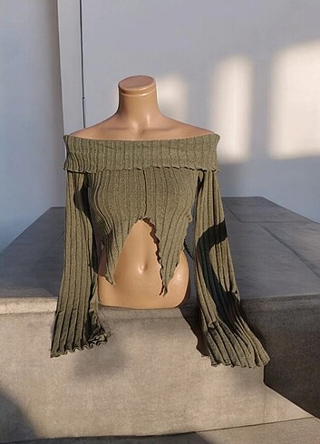 Sheinside asimetrik crop