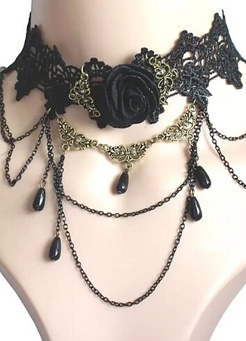 shein gotik vintage kolye