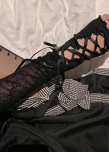 Beden mevcut gothic fairycore y2k eldiven