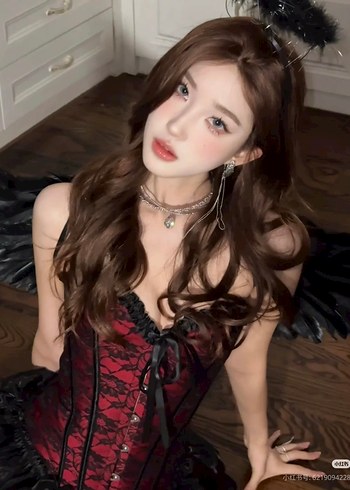 Sheinside mevcut gothic romantic korse