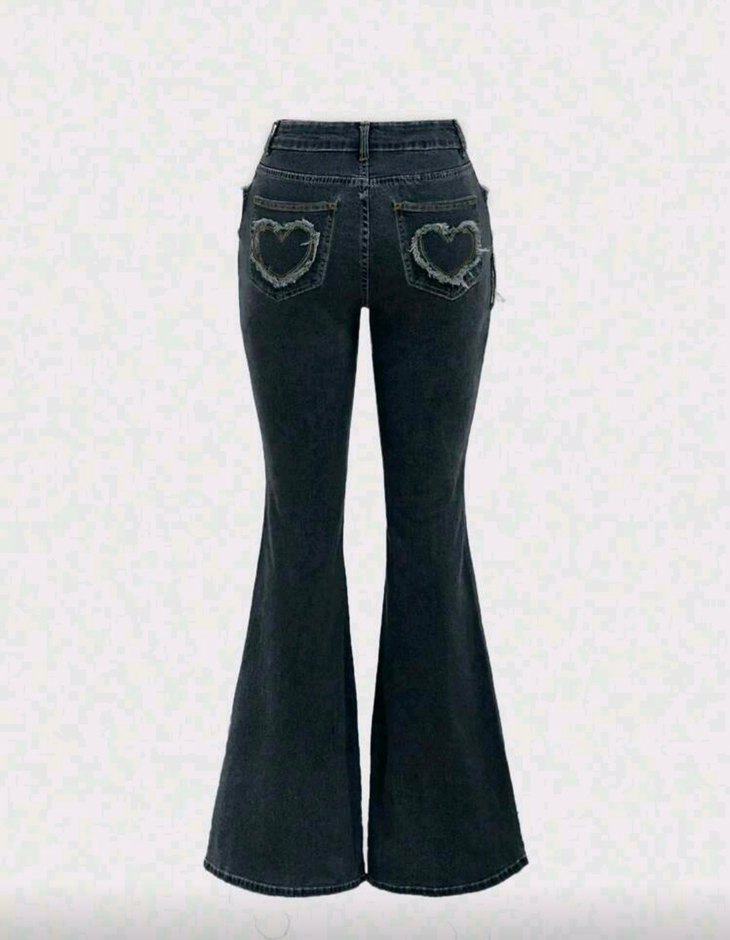 streetwear y2k kalpli jean - Görsel 2