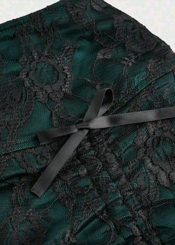 Dantelli Gotik Uzun Etek - Görsel 3