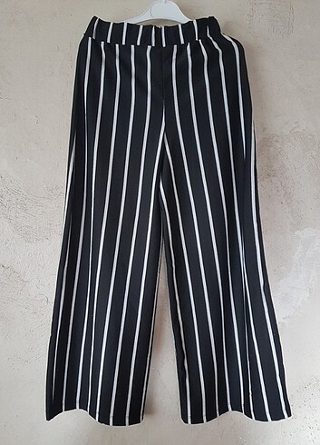 Bayan bol paça kumaş pantolon