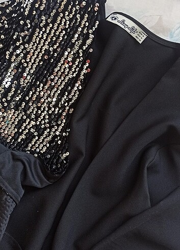 Payetli elbise - Görsel 5