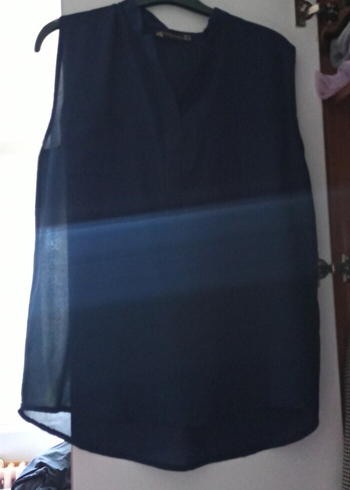 Kısa kol bluz - Görsel 2