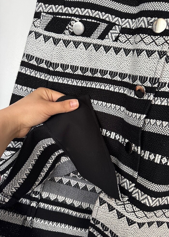 Vakko dokuma elbise 36 beden - Görsel 3