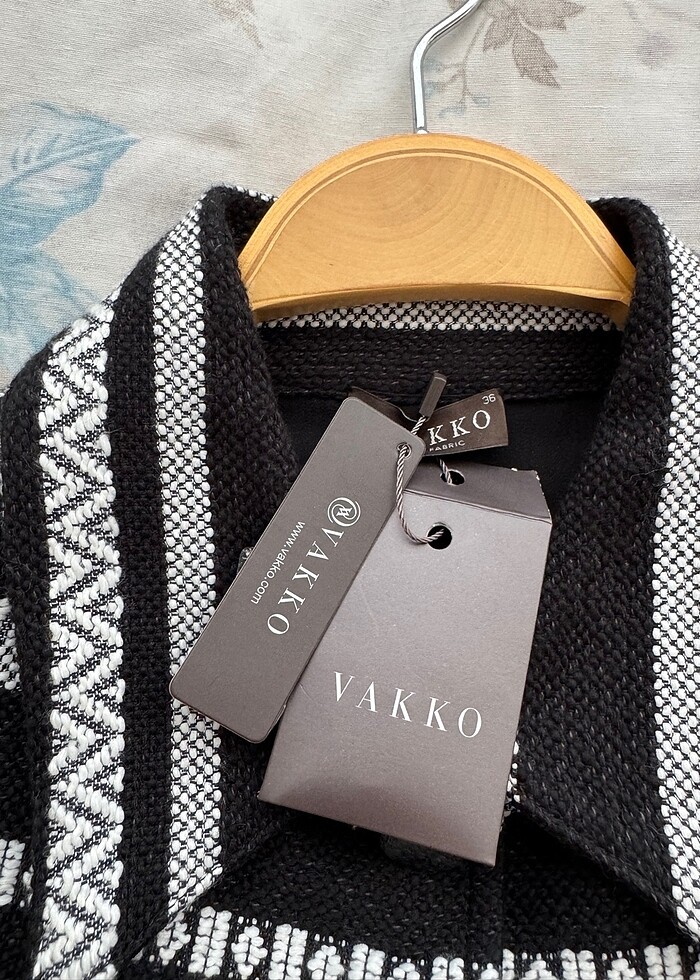 Vakko dokuma elbise 36 beden - Görsel 4