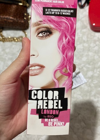 BeRebel Yarı Kalıcı Pembe Saç Boyası - Görsel 2