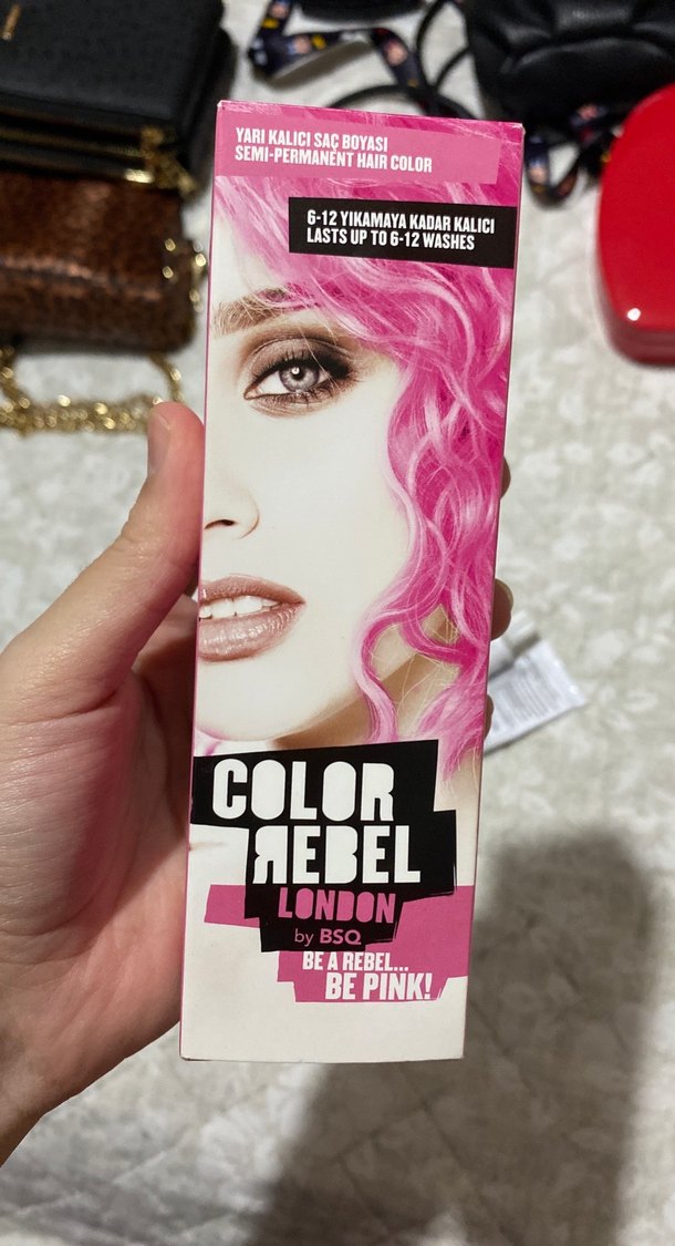 BeRebel Yarı Kalıcı Pembe Saç Boyası - Görsel 2