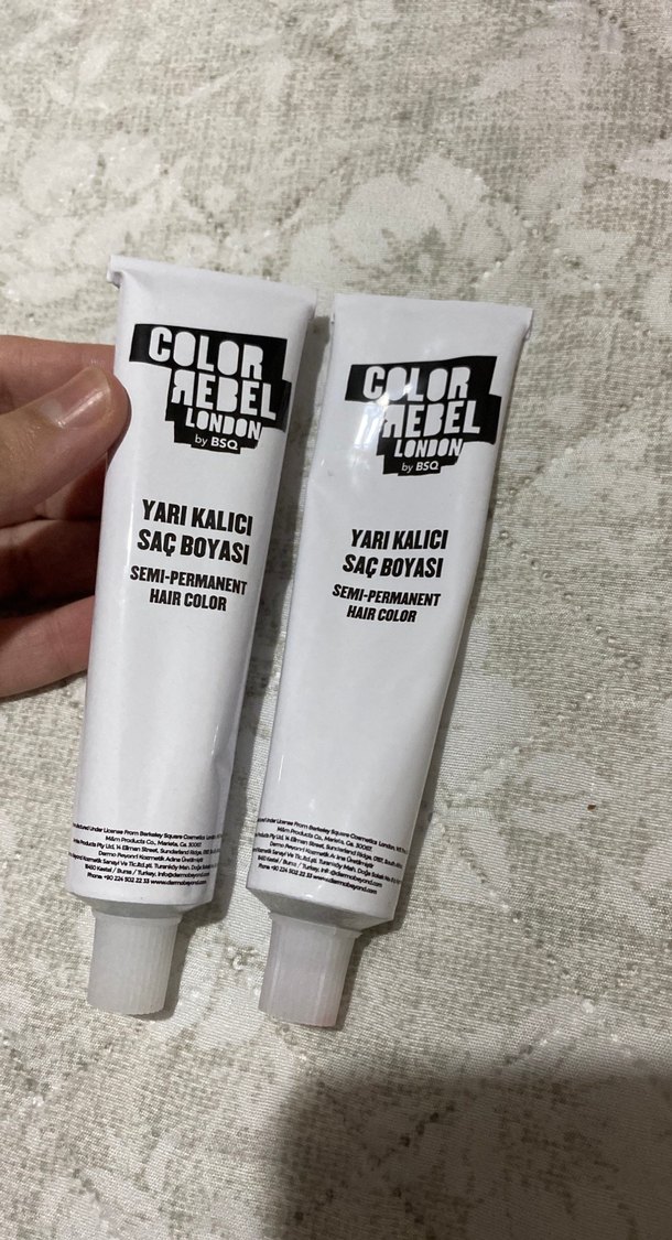 BeRebel Yarı Kalıcı Pembe Saç Boyası - Görsel 5