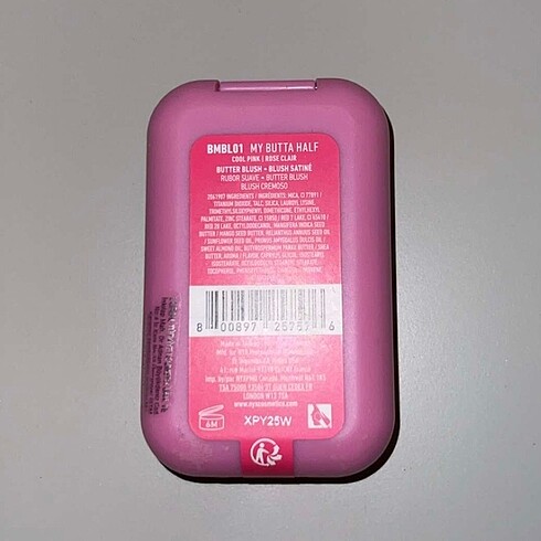  Beden Nyx Buttermelt 01