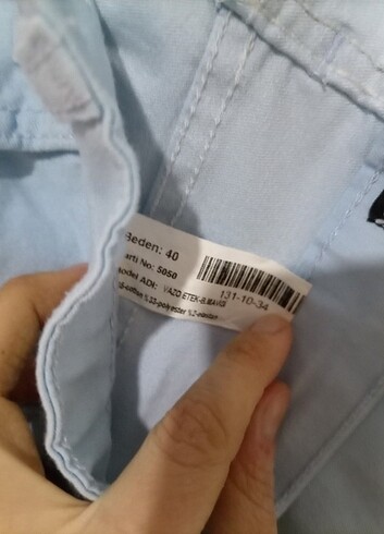 40 Beden Mavi etek