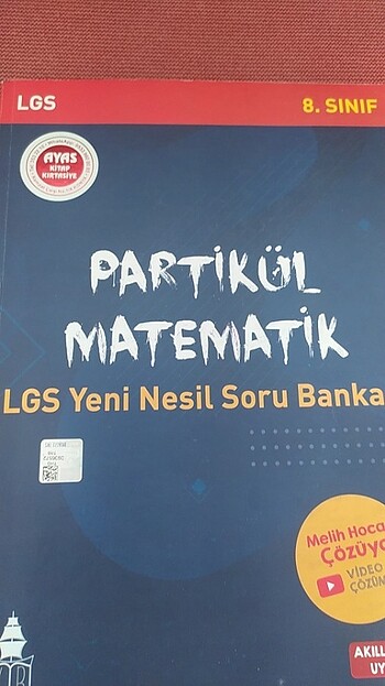 8.SINIF LGS PARTİKÜL MATEMATİK LGS YENİ NESİL SORU BANKASI 
