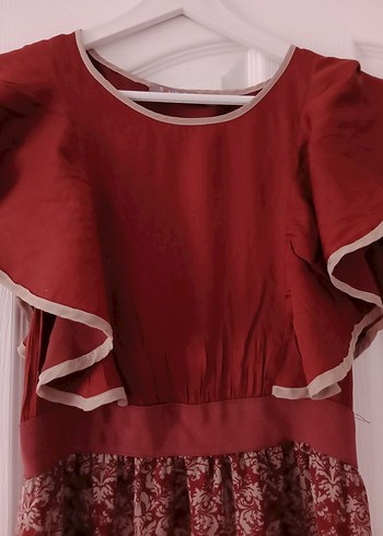 Kahverengi Elbise - Görsel 2