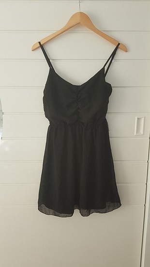 Mini siyah elbise