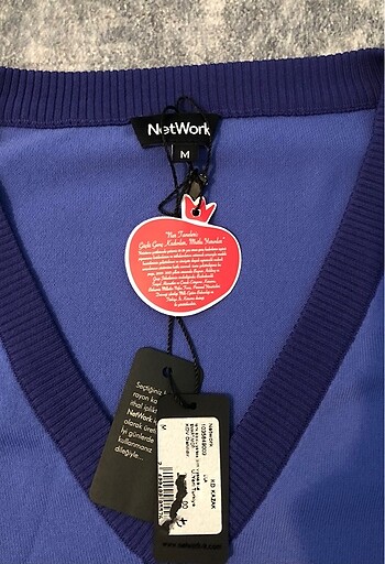 Etiketli NetWork bluz