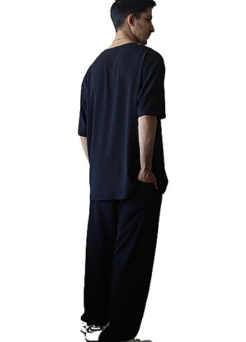 3xl Beden siyah Renk Alt üst erkek takım