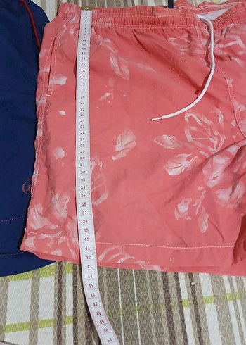 3lu Renkli Batik Desenli Şort - Görsel 11