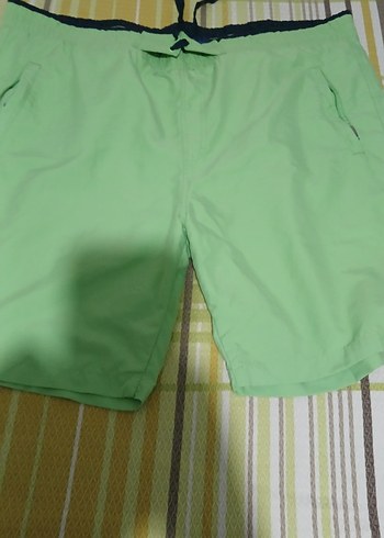 Renkli Bağcıklı Erkek Yüzme Şortu - Görsel 7