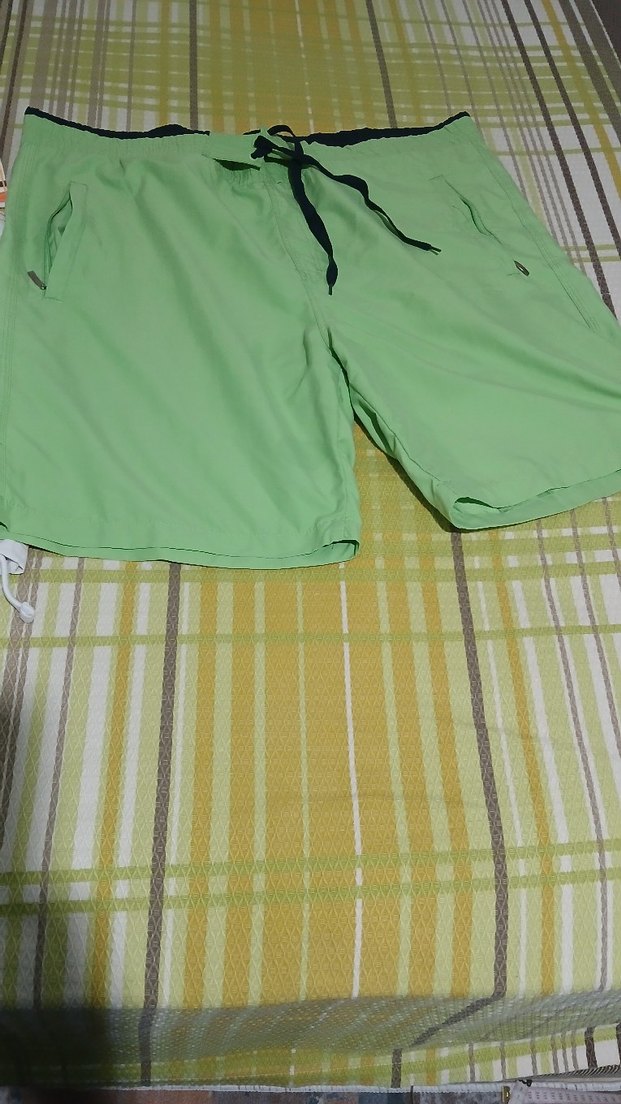 Renkli Bağcıklı Erkek Yüzme Şortu - Görsel 3