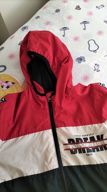 Çocuk 11/12 yaş yağmurluk,mevsimlik  - Görsel 8