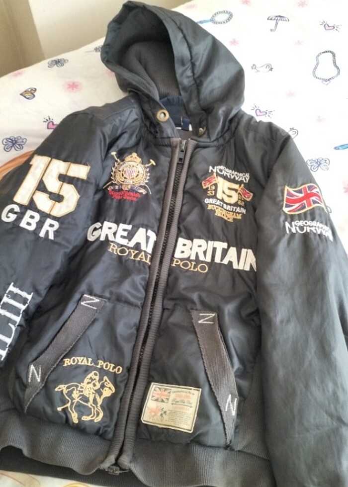 Geographical norway 10 yaş mevsimlik mont - Görsel 5