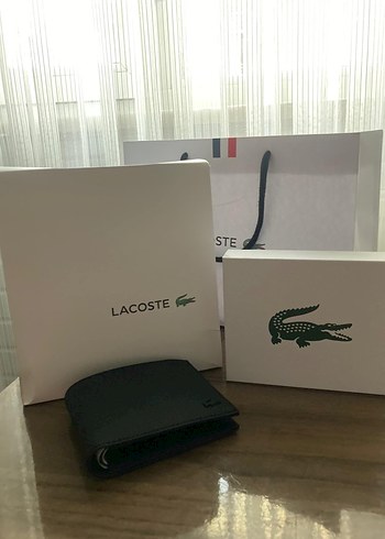 Lacoste Erkek Siyah Cüzdan