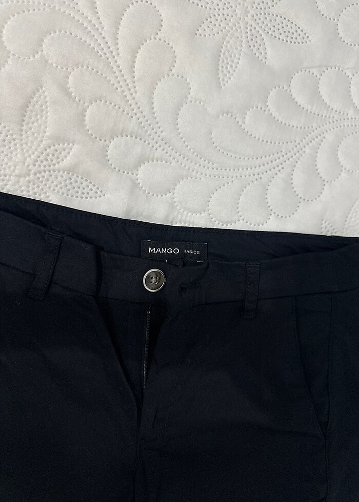 Mango siyah cigarette pantolon - Görsel 2