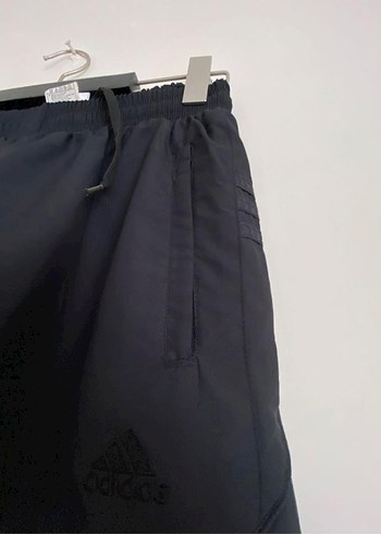 Adidas Siyah Bol Kesim Midi Kumaş Pantolon
