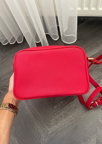 Beden U.S Polo Assn. Kırmızı Fermuarlı Kadın Çanta