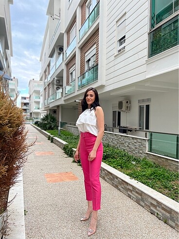 Kemerli pantolon