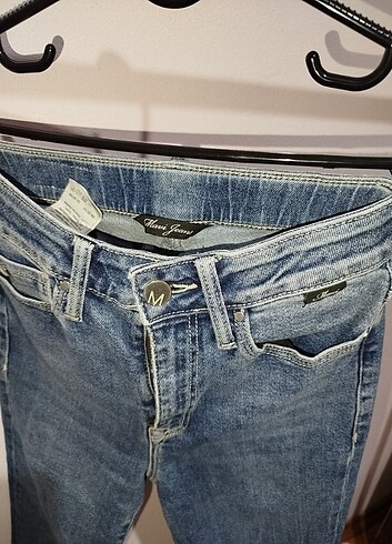 xs Beden lacivert Renk Mavi Dar Paça Jean